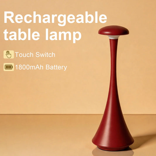 Wireless Mushroom Touch Lamp