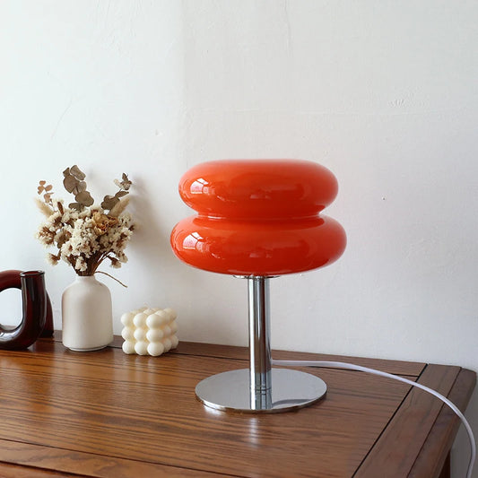 Macaron Glass Dimmable Table Lamp