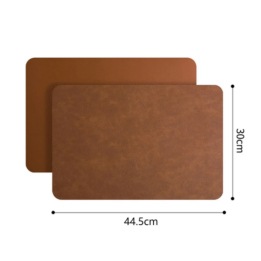 Faux Leather Placemats