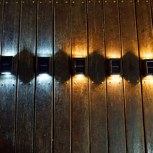 Solar Up and Down Outdoor Wall Light