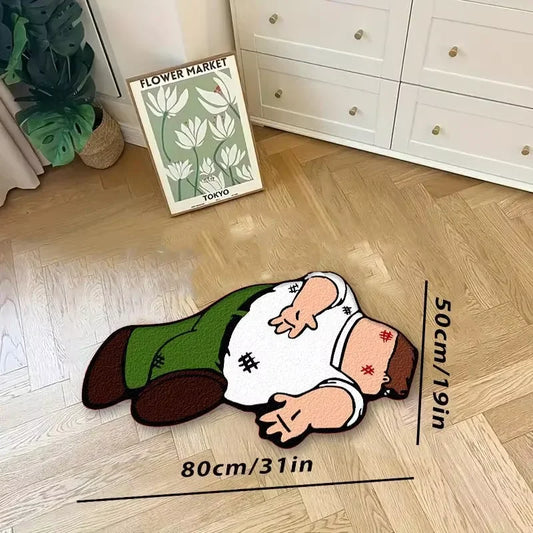 Soft Irregular Living Room Rug