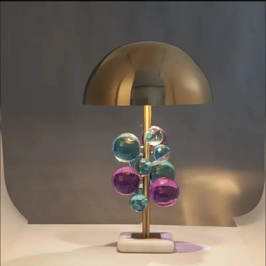Crystal Column Floor Lamp