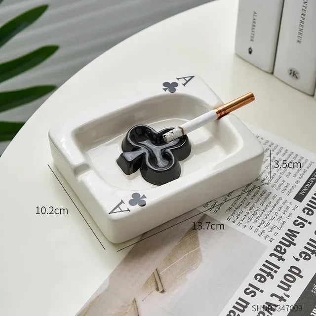 Playing Card Trinket Ashtray