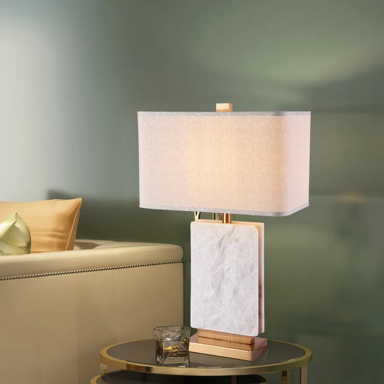 Marble Cordless Table Lamp
