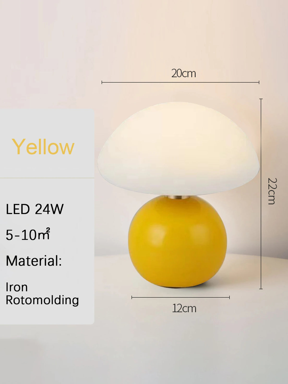 Moon Glow Bedside Mood Lamp