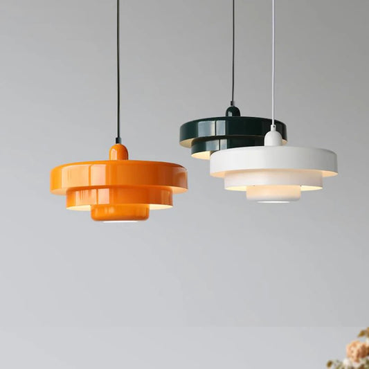 Retro Glass Pendant Chandelier