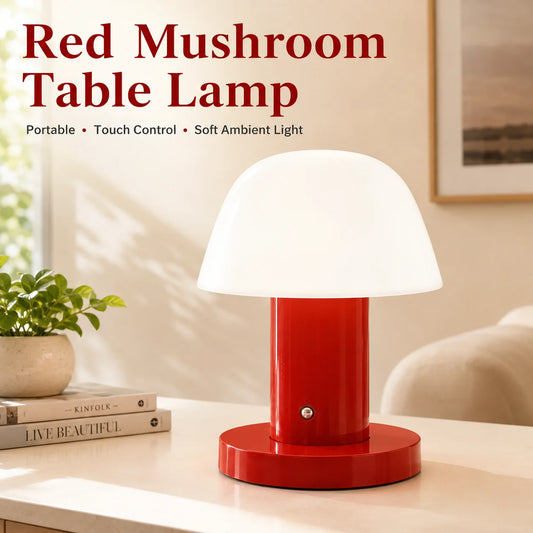 Outdoor Rechargeable Mushroom Lamp