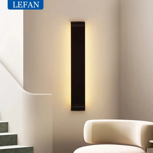 Brushed Aluminium LED Wall Light
