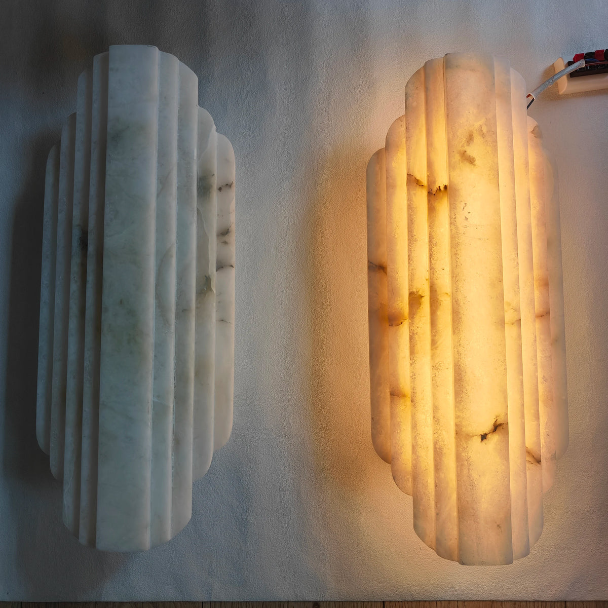 Alabaster Marble Wall Light