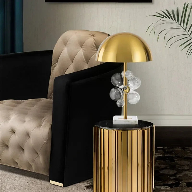 Crystal Column Floor Lamp