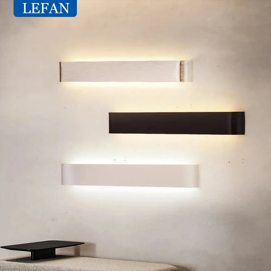 Brushed Aluminium LED Wall Light