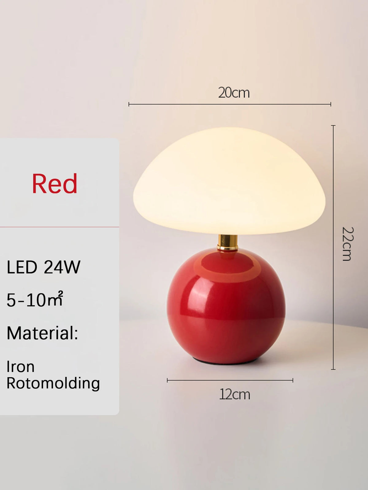 Moon Glow Bedside Mood Lamp