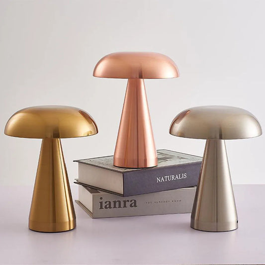 Rechargeable Mushroom Touch Lamp