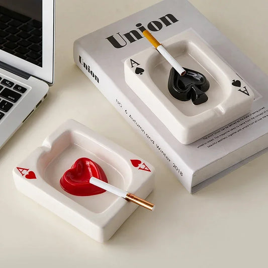 Playing Card Trinket Ashtray