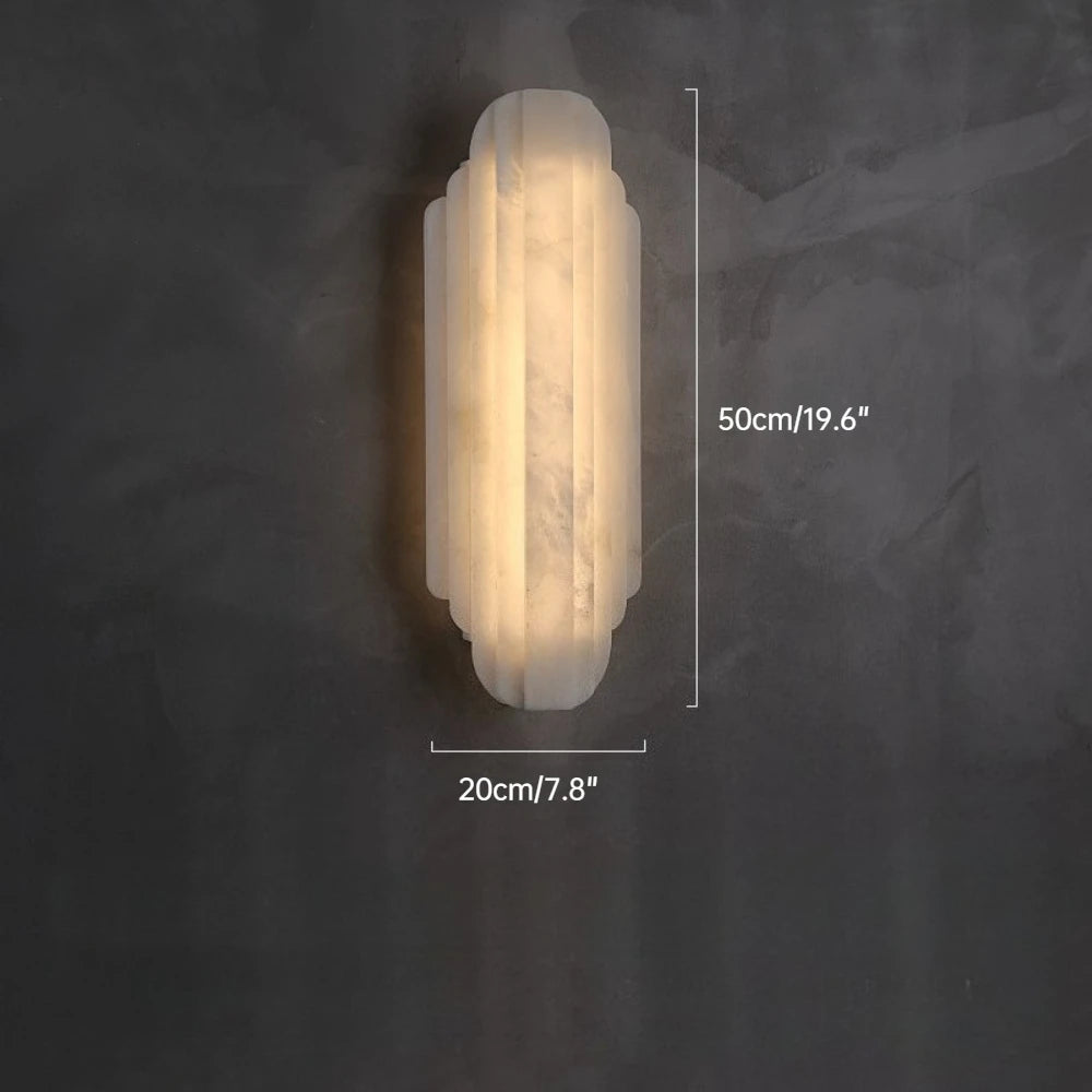 Alabaster Marble Wall Light
