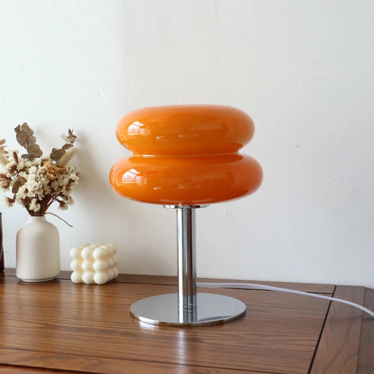 Macaron Glass Dimmable Table Lamp