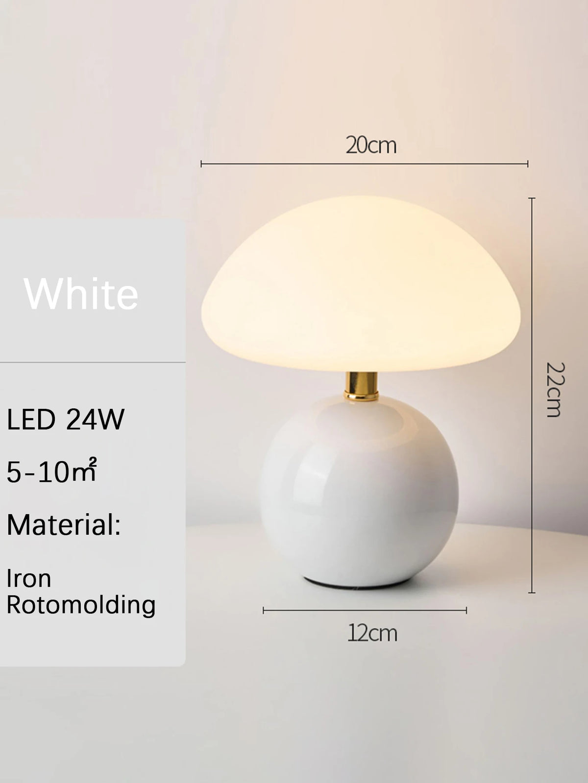 Moon Glow Bedside Mood Lamp